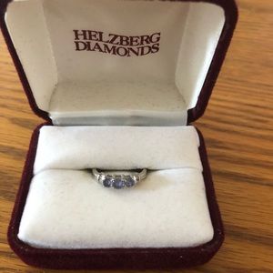 Tanzanite Sterling Silver Ring